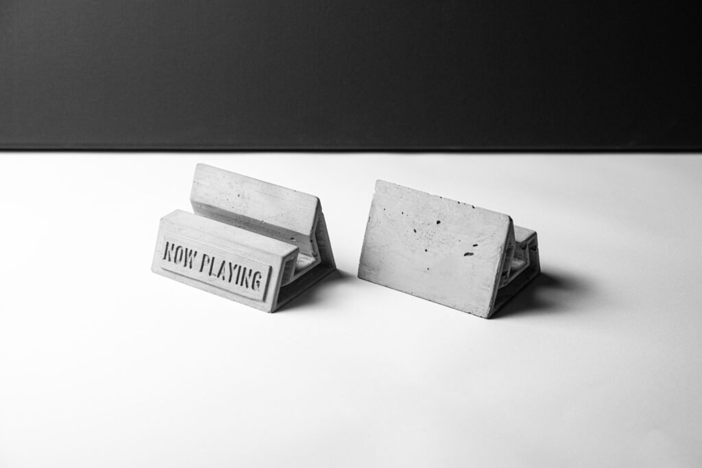 Vinilo plokštelių stendas